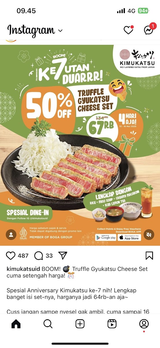 Kimukatsu Ciputra World Menu - Image 4