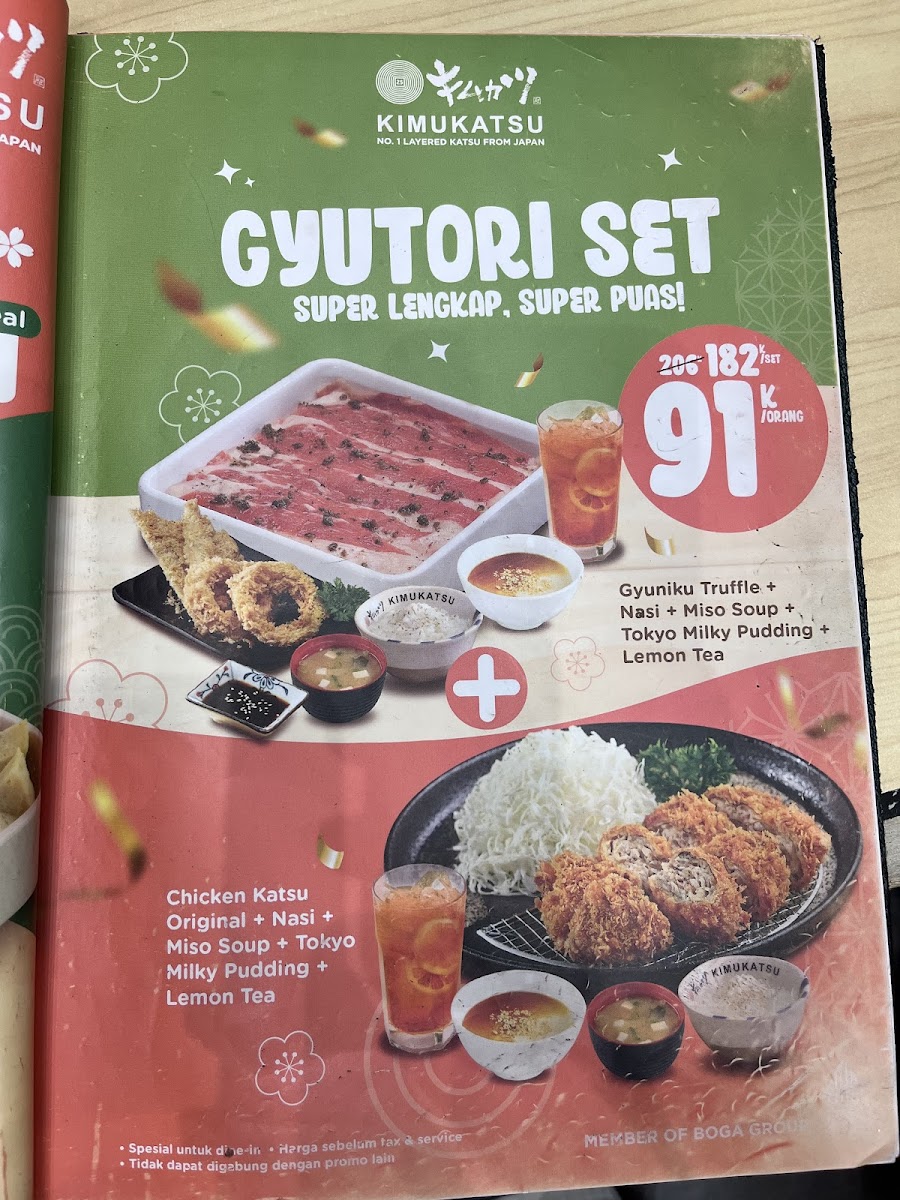 Kimukatsu Ciputra World Menu - Image 5