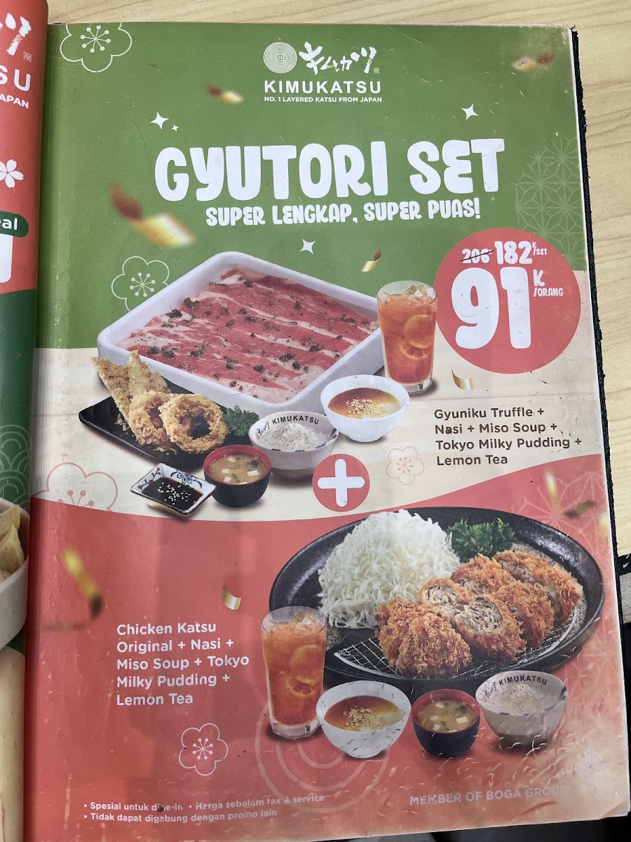 Kimukatsu Ciputra World Menu - Image 6